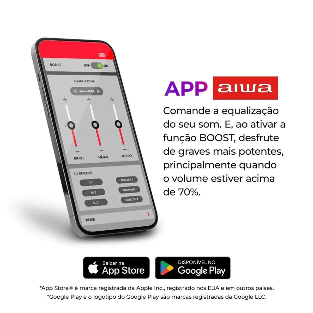 Aplicativo JBL Portable — PartyBoost